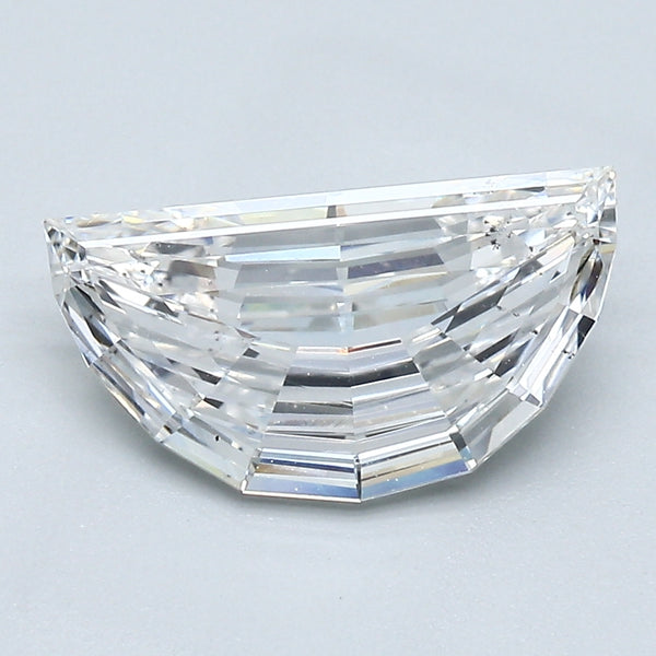 1.58 Carat Half Moon Shape Natural Mined Diamond H Color SI1 Clarity With GIA Certificate, natural diamonds, precious stones, engagement diamonds