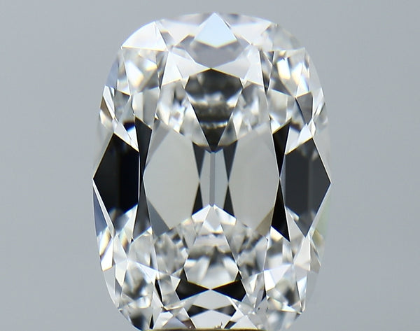 Lab-Grown 5.92 Carat Antique Cushion Cut Diamond color E Clarity VVS2, precious stones, engagement diamonds