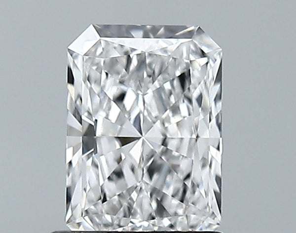 Lab-Grown 1.06 Carat Radiant Cut Diamond color E Clarity VVS2 With GIA Certificate, precious stones, engagement diamonds