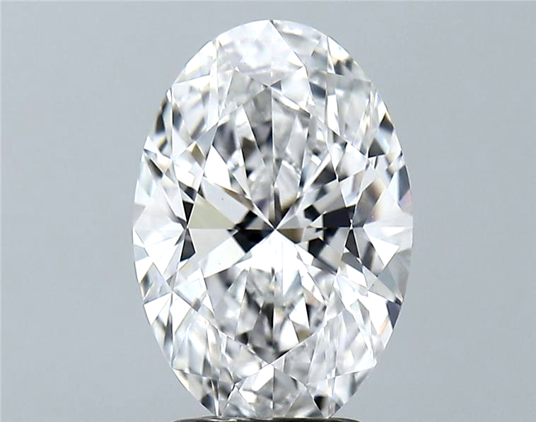Lab-Grown 2.72 Carat Oval Shape Diamond color E Clarity VS1 With GIA Certificate, precious stones, engagement diamonds