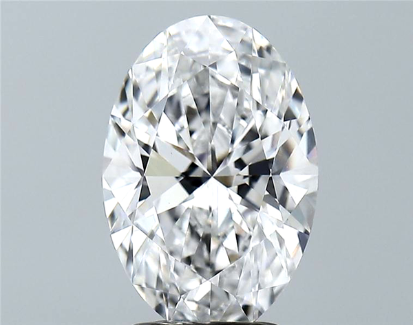 Lab-Grown 2.72 Carat Oval Shape Diamond color E Clarity VS1 With GIA Certificate, precious stones, engagement diamonds