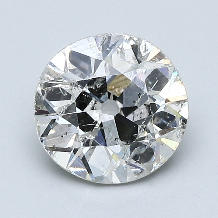 1.66 Carat Old European Cut Natural Mined Diamond I Color I1 Clarity With GIA Certificate, natural diamonds, precious stones, engagement diamonds