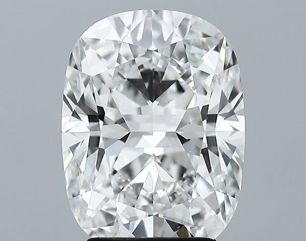 Lab-Grown 3.44 Carat Cushion Brilliant Diamond color E Clarity VVS2 With GIA Certificate, precious stones, engagement diamonds