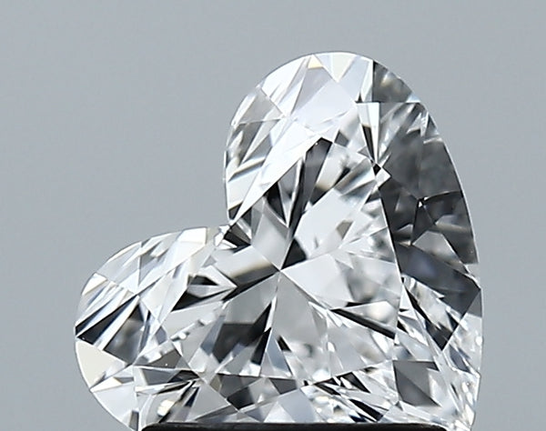 Lab-Grown 1.54 Carat Heart Shape Diamond color D Clarity IF With GIA Certificate, precious stones, engagement diamonds