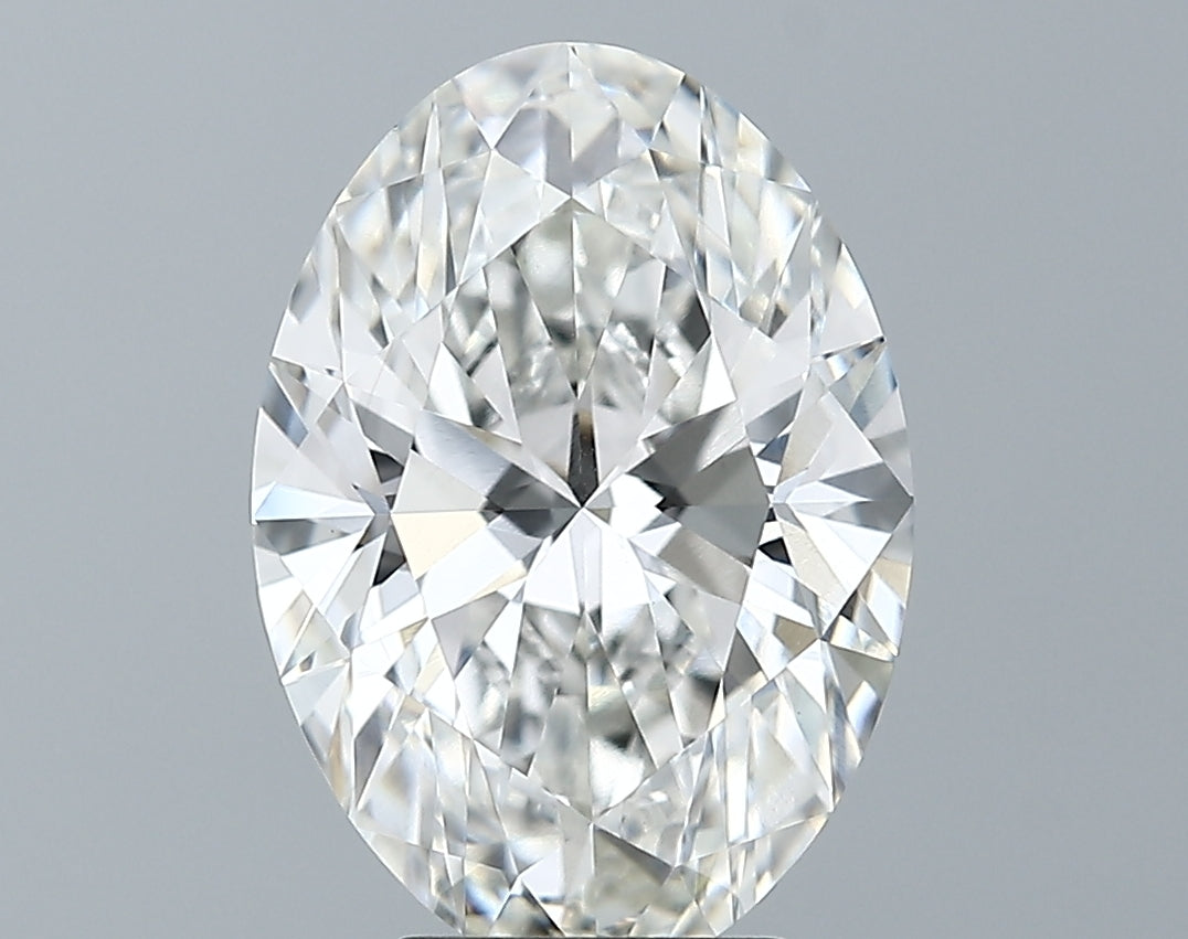 Lab-Grown 4.06 Carat Oval Shape Diamond color G Clarity VS1 With GIA Certificate, precious stones, engagement diamonds