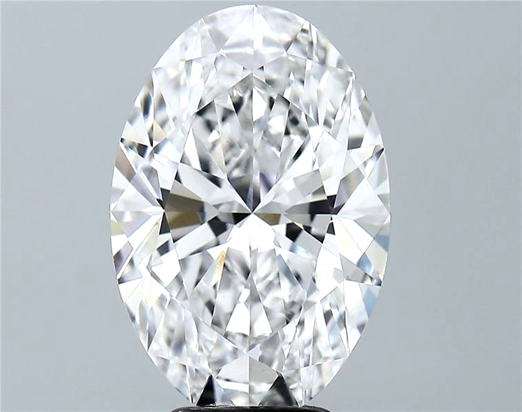 Lab-Grown 5.44 Carat Oval Shape Diamond color D Clarity VS1 With GIA Certificate, precious stones, engagement diamonds