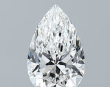 Lab-Grown 1.20 Carat Pear Shape Diamond color E Clarity VVS2 With GIA Certificate, precious stones, engagement diamonds