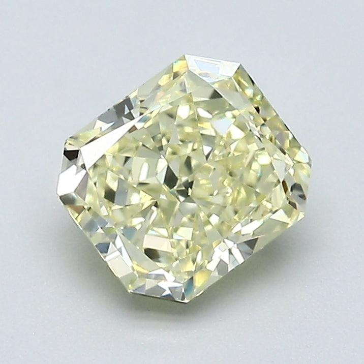 1.19 Carat Radiant Cut Natural Mined Diamond Fancy Light  Yellow Color VS2 Clarity With GIA Certificate, natural diamonds, precious stones, engagement diamonds