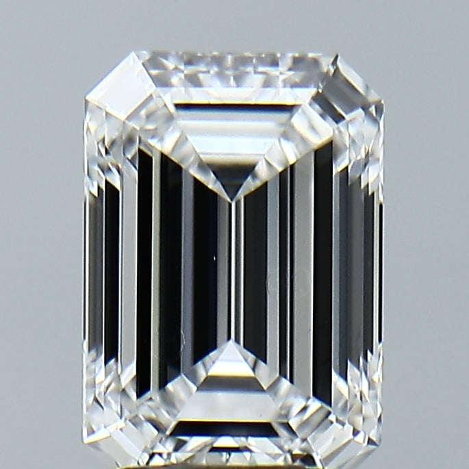 Lab-Grown 2.55 Carat Emerald Cut Diamond color E Clarity VVS2, precious stones, engagement diamonds