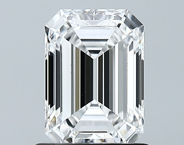 Lab-Grown 1.22 Carat Emerald Cut Diamond color D Clarity VVS2 With GIA Certificate, precious stones, engagement diamonds