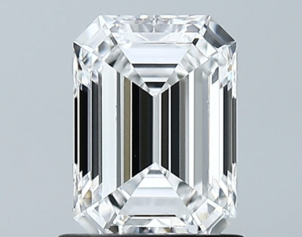 Lab-Grown 1.22 Carat Emerald Cut Diamond color D Clarity VVS2 With GIA Certificate, precious stones, engagement diamonds