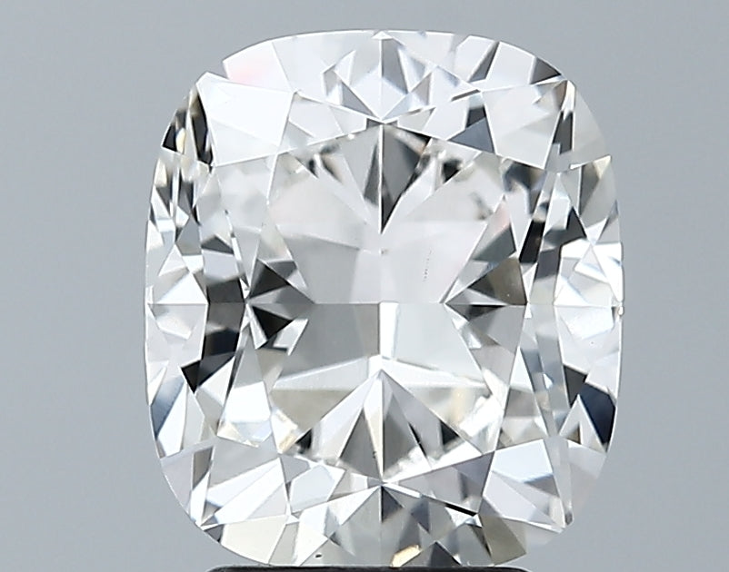 Lab-Grown 3.02 Carat Cushion Modified Brilliant Cut Diamond color I Clarity VVS2 With GIA Certificate, precious stones, engagement diamonds