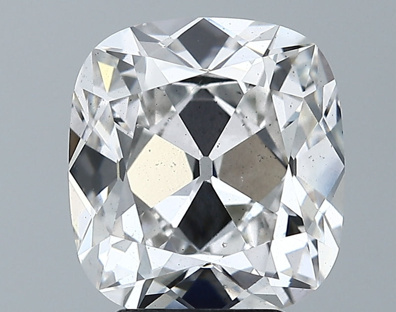 Lab-Grown 4.10 Carat Antique Cushion Cut Diamond color F Clarity VS2 With GIA Certificate, precious stones, engagement diamonds