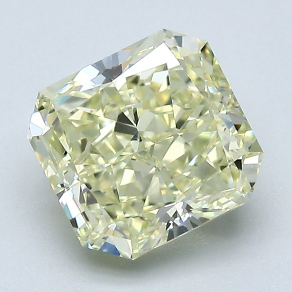 1.99 Carat Radiant Cut Natural Mined Diamond Fancy Light  Yellow Color VVS1 Clarity With GIA Certificate, natural diamonds, precious stones, engagement diamonds
