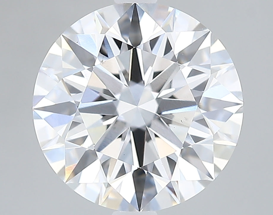 Lab-Grown 3.03 Carat Round Brilliant Diamond color E Clarity VS1, precious stones, engagement diamonds