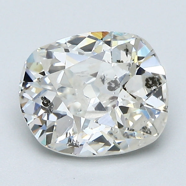 1.51 Carat Old Miner Cut Antique Natural Mined Diamond I Color I1 Clarity With GIA Certificate, natural diamonds, precious stones, engagement diamonds