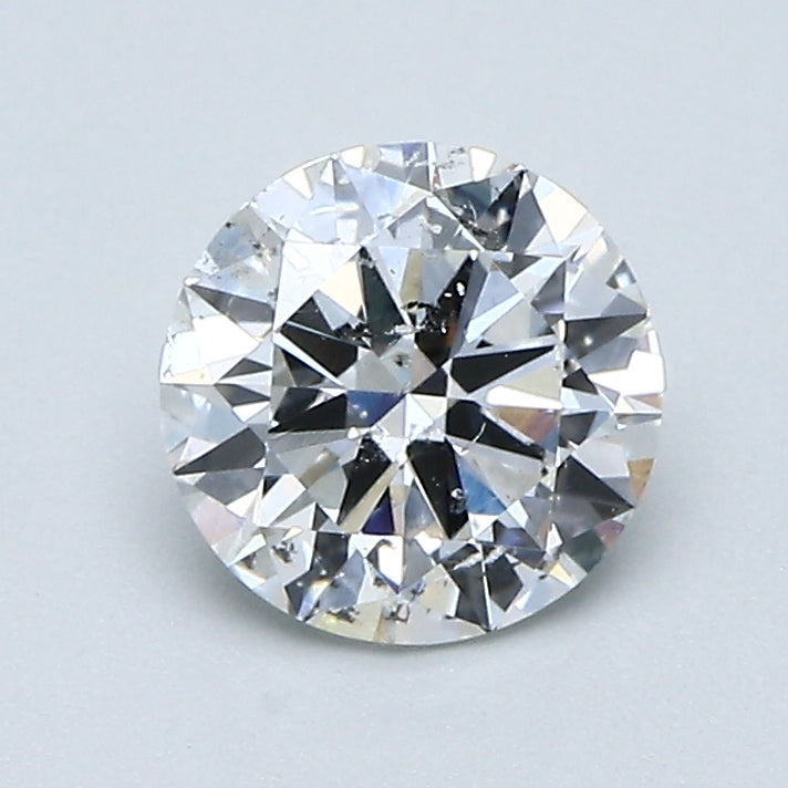 0.91 Carat Round Brilliant Natural Mined Diamond D Color I1 Clarity With GIA Certificate, natural diamonds, precious stones, engagement diamonds