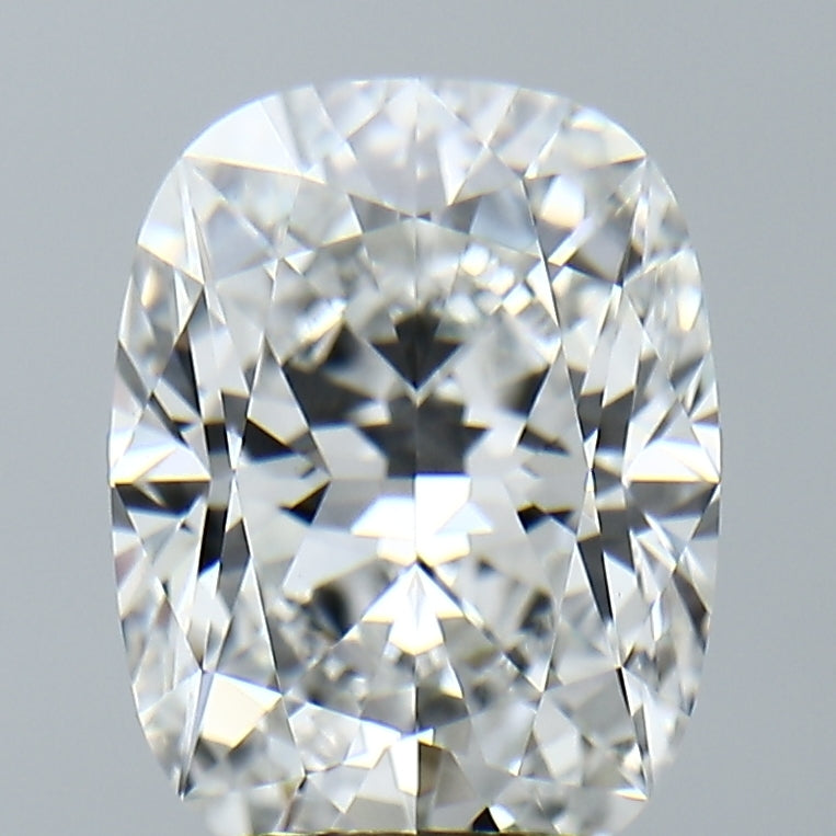 Lab-Grown 3.57 Carat Cushion Brilliant Diamond color E Clarity VVS2, precious stones, engagement diamonds