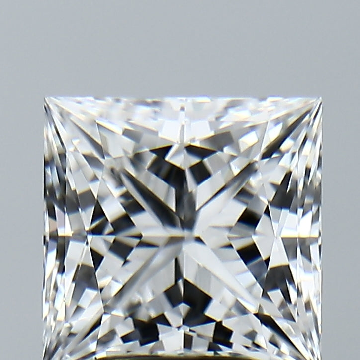 Lab-Grown 3.55 Carat Princess Cut Diamond color E Clarity VVS2, precious stones, engagement diamonds
