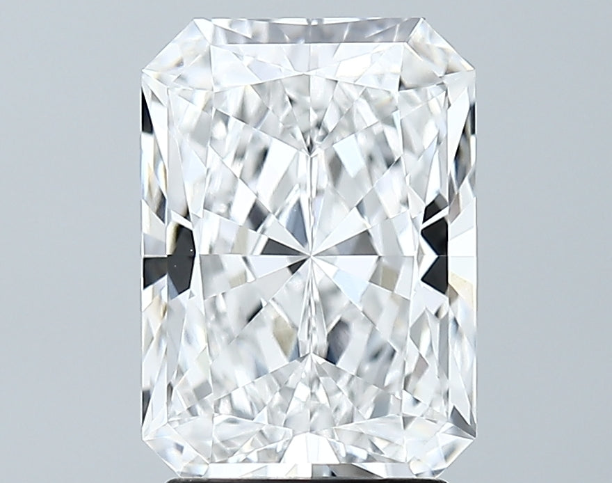 Lab-Grown 2.71 Carat Radiant Cut Diamond color E Clarity VVS1 With GIA Certificate, precious stones, engagement diamonds