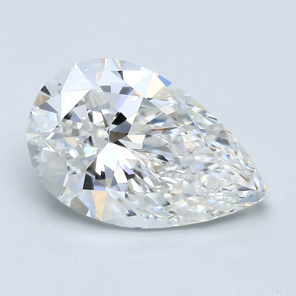 2.12 Carat Pear Shape Natural Mined Diamond G Color VS1 Clarity With GIA Certificate, natural diamonds, precious stones, engagement diamonds