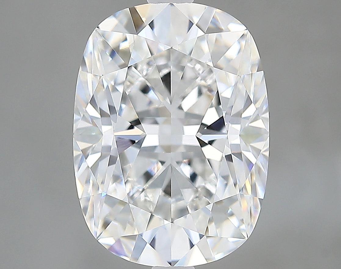 Lab-Grown 3.66 Carat Cushion Brilliant Diamond color D Clarity VVS1, precious stones, engagement diamonds