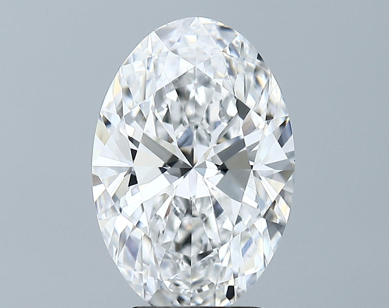 Lab-Grown 3.09 Carat Oval Shape Diamond color E Clarity VVS2 With GIA Certificate, precious stones, engagement diamonds