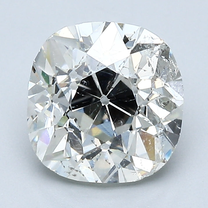 2.26 Carat Old Miner Cut Antique Natural Mined Diamond J Color SI2 Clarity With GIA Certificate, natural diamonds, precious stones, engagement diamonds