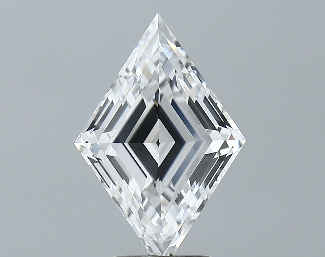Lab-Grown 2.55 Carat Lozenge Step Cut Diamond color D Clarity VVS2 With GIA Certificate, precious stones, engagement diamonds