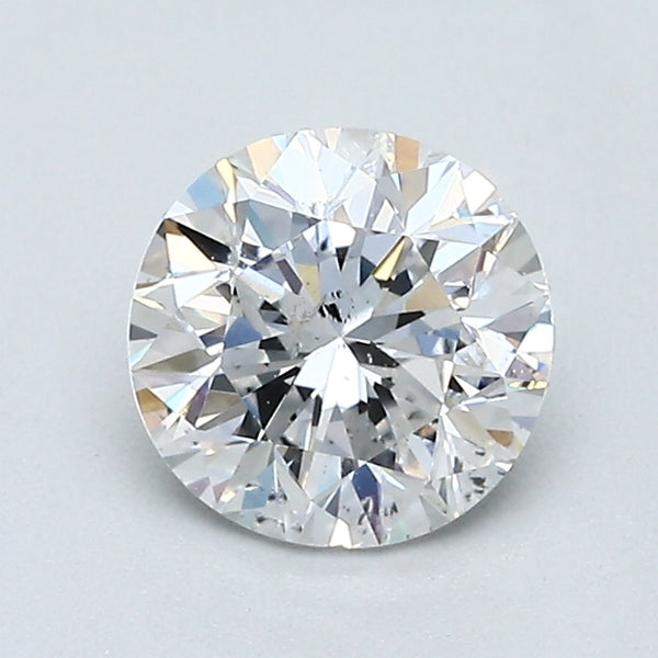 1.08 Carat Round Brilliant Natural Mined Diamond F Color I1 Clarity With GIA Certificate, natural diamonds, precious stones, engagement diamonds
