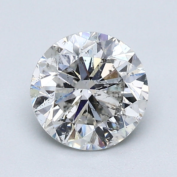 1.07 Carat Round Brilliant Diamond color G Clarity I1, natural diamonds, precious stones, engagement diamonds