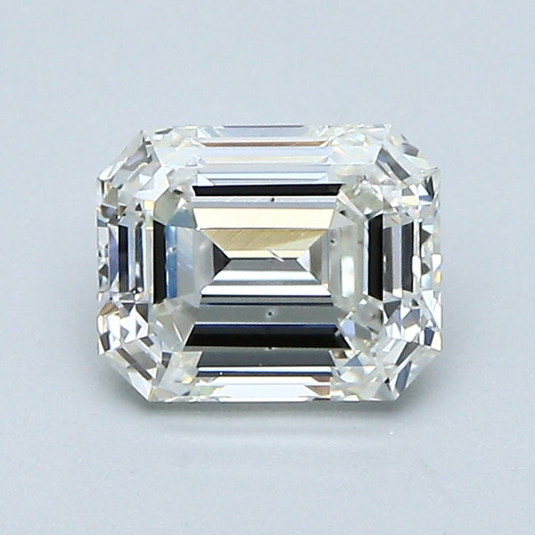 1.04 Carat Emerald Cut Natural Mined Diamond I Color SI1 Clarity With GIA Certificate, natural diamonds, precious stones, engagement diamonds