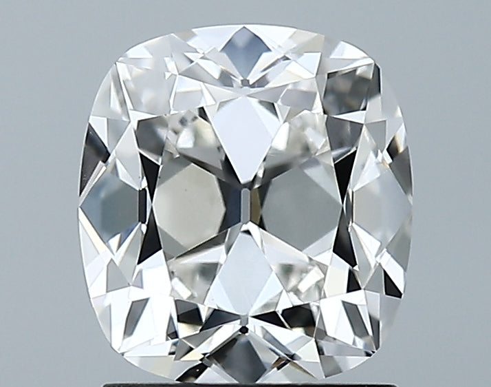 Lab-Grown 1.56 Carat Antique Cushion Cut Diamond color G Clarity VS1 With GIA Certificate, precious stones, engagement diamonds