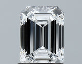 Lab-Grown 1.41 Carat Emerald Cut Diamond color D Clarity VVS2 With GIA Certificate, precious stones, engagement diamonds