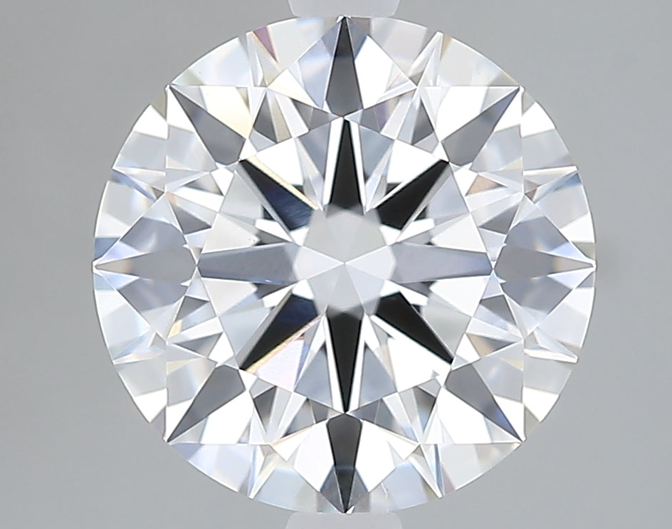Lab-Grown 3.01 Carat Round Brilliant Diamond color E Clarity VVS2 With GIA Certificate, precious stones, engagement diamonds