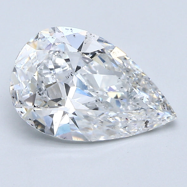 2.40 Carat Pear Shape Natural Mined Diamond E Color SI2 Clarity With GIA Certificate, natural diamonds, precious stones, engagement diamonds