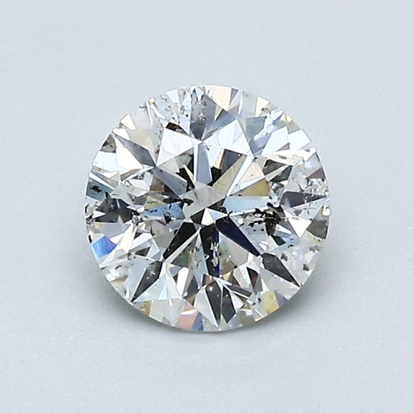0.81 Carat Round Brilliant Natural Mined Diamond F Color I1 Clarity With GIA Certificate, natural diamonds, precious stones, engagement diamonds