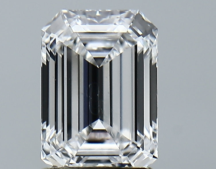 Lab-Grown 1.98 Carat Emerald Cut Diamond color D Clarity VS1, precious stones, engagement diamonds