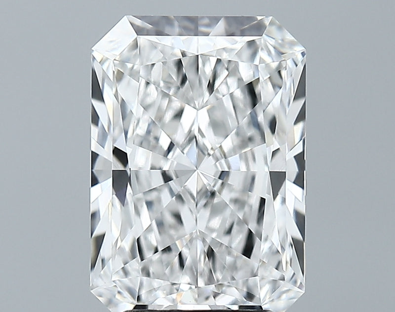 Lab-Grown 3.82 Carat Radiant Cut Diamond color E Clarity VVS2 With GIA Certificate, precious stones, engagement diamonds