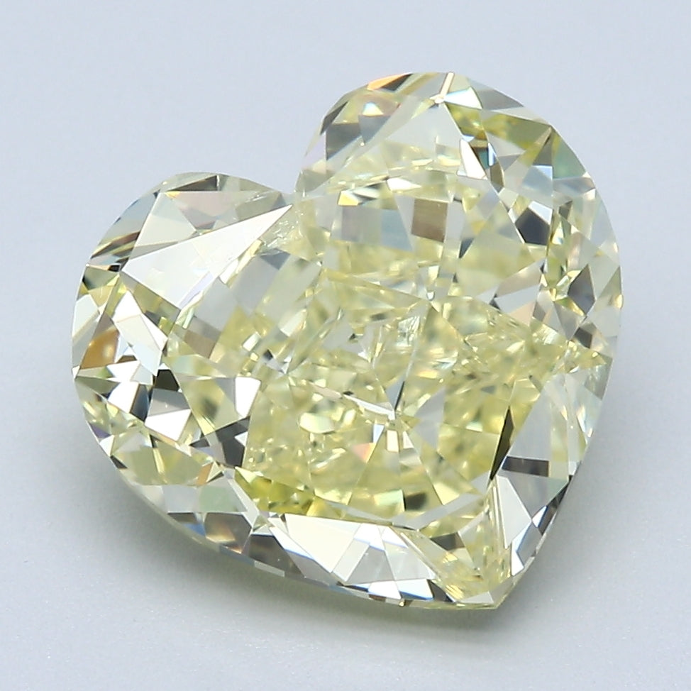4.06 Carat Heart Shape Natural Mined Diamond Fancy Intense Fancy Yellow Color SI2 Clarity With GIA Certificate, natural diamonds, precious stones, engagement diamonds