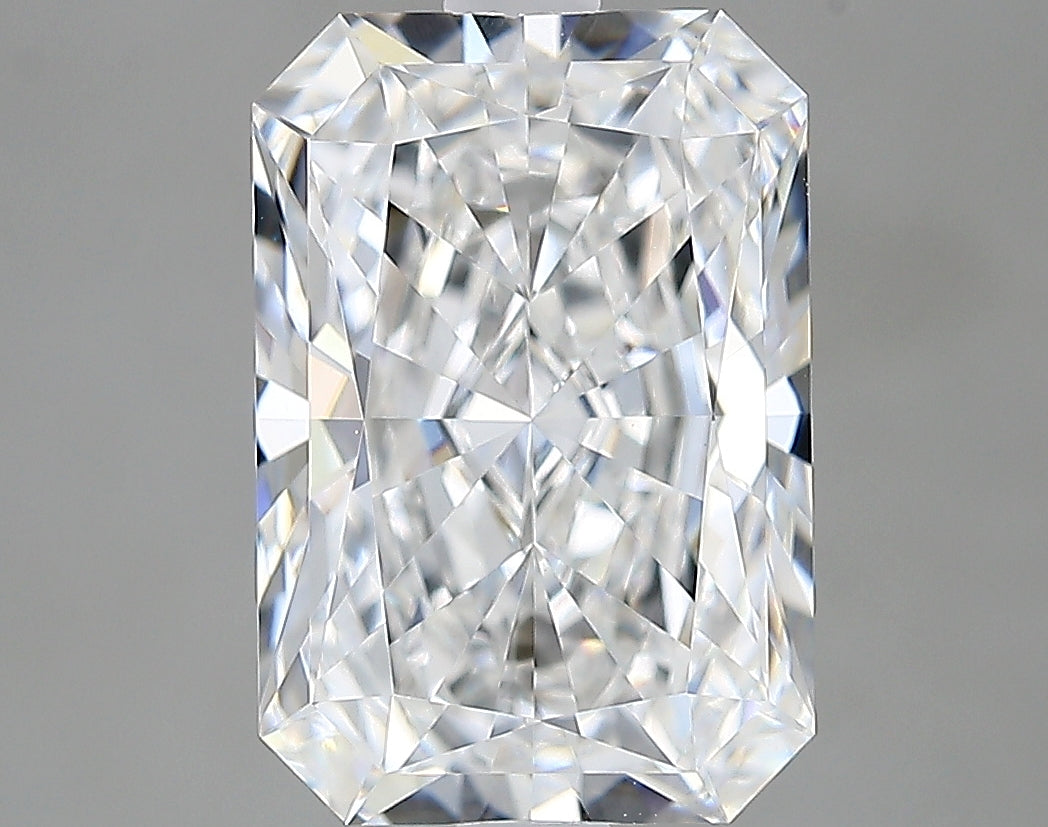 Lab-Grown 2.92 Carat Radiant Cut Diamond color E Clarity VVS2 With GIA Certificate, precious stones, engagement diamonds