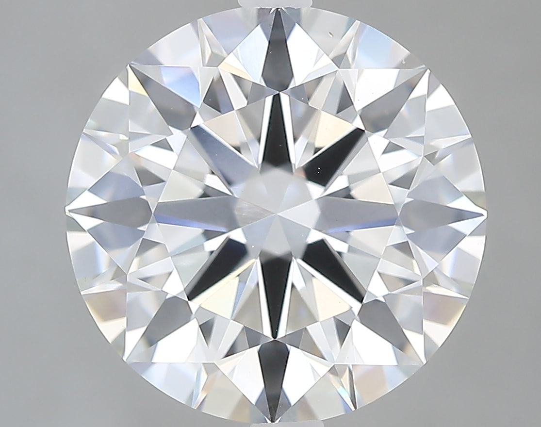 Lab-Grown 5.05 Carat Round Brilliant Diamond color E Clarity VVS2, precious stones, engagement diamonds