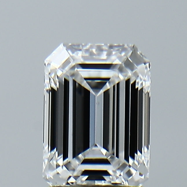 Lab-Grown 1.50 Carat Emerald Cut Diamond color E Clarity VVS1, precious stones, engagement diamonds