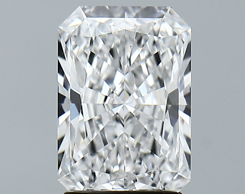 Lab-Grown 2.18 Carat Radiant Cut Diamond color D Clarity VS1 With GIA Certificate, precious stones, engagement diamonds