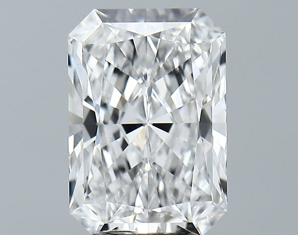 Lab-Grown 3.21 Carat Radiant Cut Diamond color E Clarity VS1 With GIA Certificate, precious stones, engagement diamonds