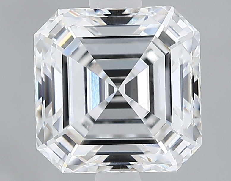 Lab-Grown 2.10 Carat Asscher Cut Diamond color D Clarity VS1 With GIA Certificate, precious stones, engagement diamonds