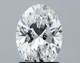 Lab-Grown 1.50 Carat Oval Shape Diamond color E Clarity VVS2 With GIA Certificate, precious stones, engagement diamonds