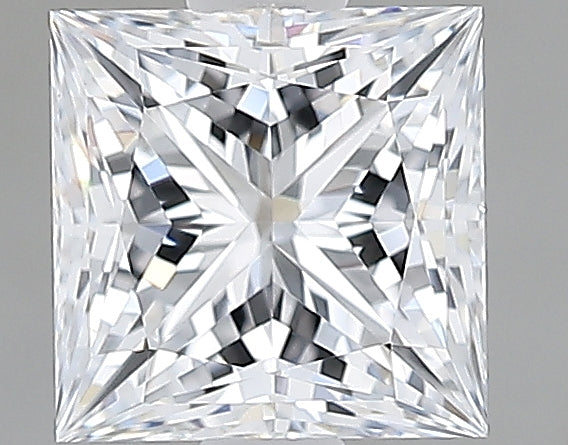Lab-Grown 1.01 Carat Princess Cut Diamond color D Clarity VVS2, precious stones, engagement diamonds