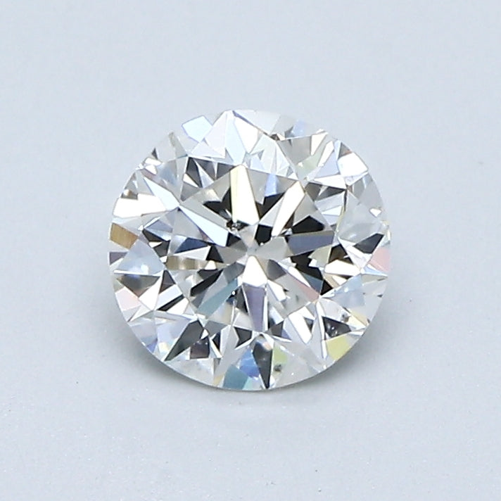 0.78 Carat Round Brilliant Natural Mined Diamond F Color I1 Clarity With GIA Certificate, natural diamonds, precious stones, engagement diamonds