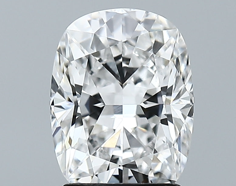 Lab-Grown 2.16 Carat Cushion Modified Brilliant Cut Diamond color E Clarity VVS1 With GIA Certificate, precious stones, engagement diamonds